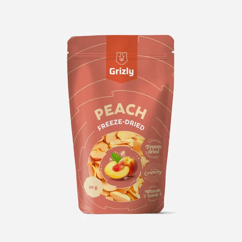 Piersici liofilizate