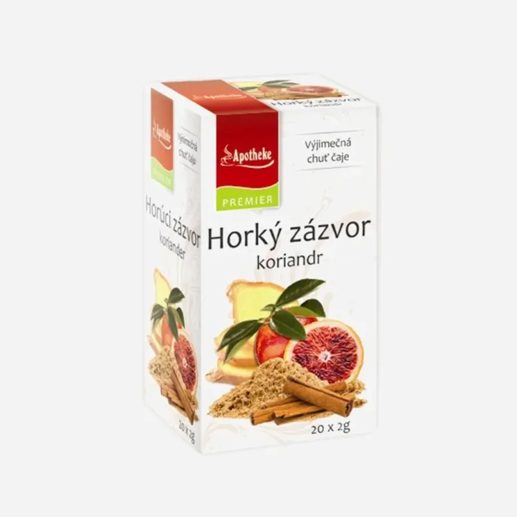 Premiere Čaj Horký zázvor a koriandr 20 sáčků