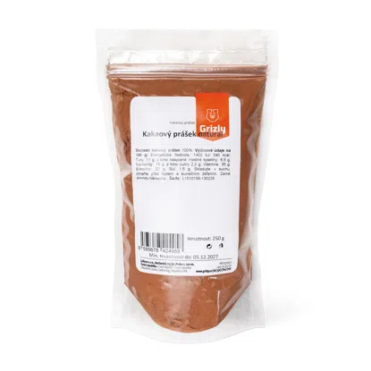 Pudră de cacao naturală