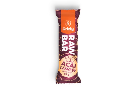 RAW Bar acai-caju-semințe de cănepă