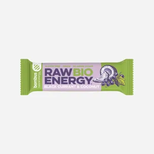 Raw ENERGY Coacăze negre și nucă de cocos BIO