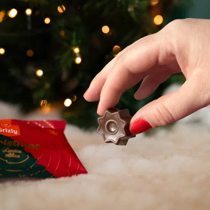 Selecție de ciocolată de Crăciun cu stevia