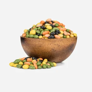 Semințe de floarea-soarelui în glazură colorată