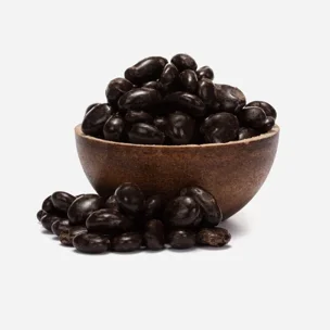 Stafide în înveliș de  ciocolată neagră