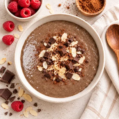 Terci de griș instant cu cacao