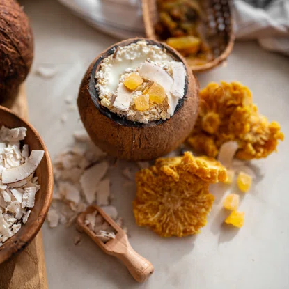 Terci de ovăz cocos & ananas