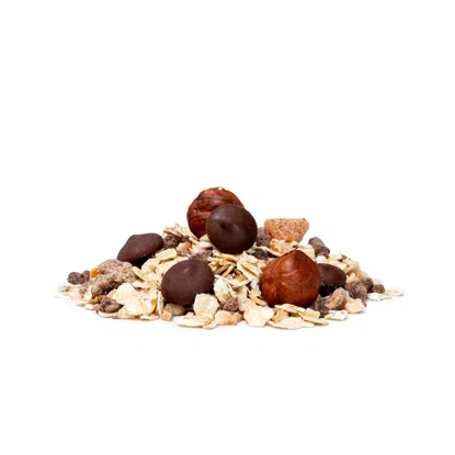 Terci de ovăz cu ciocolată neagră & alune de pădure