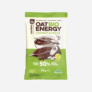 Terci de ovăz fără gluten ENERGY cocos & cacao BIO