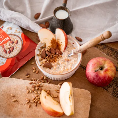 Terci de ovăz măr & migdale cu scorțișoară 6 x 60 g