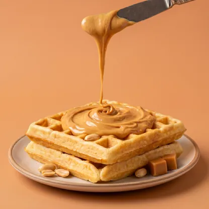 Unt de arahide cu caramel sărat premium