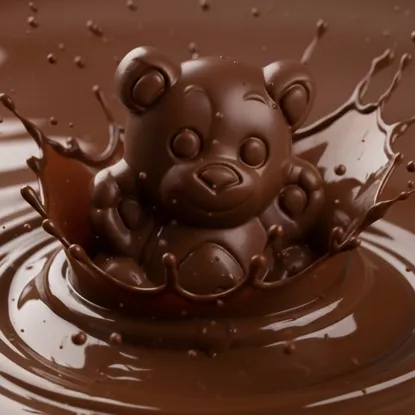 Ursuleț de ciocolată