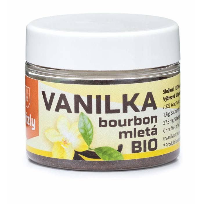 Vanilie măcinată Bourbon BIO