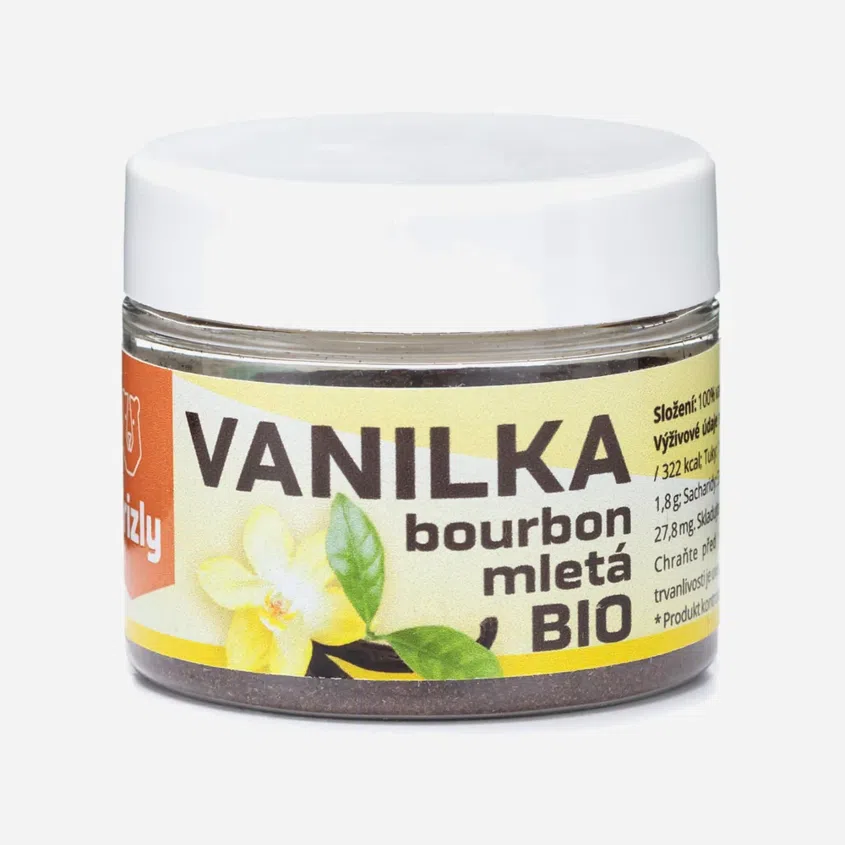 Vanilie măcinată Bourbon BIO