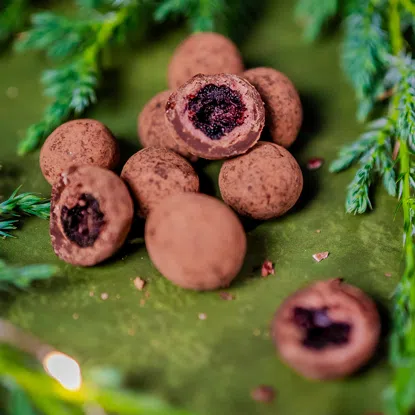 Vișine în ciocolată amăruie Exclusive