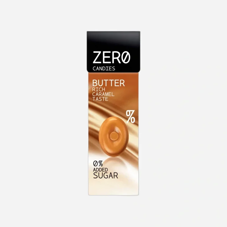 ZERO Candies Butter Caramel – bomboane fără zahăr